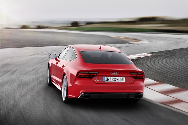 Audi RS7 facelift photo gallery